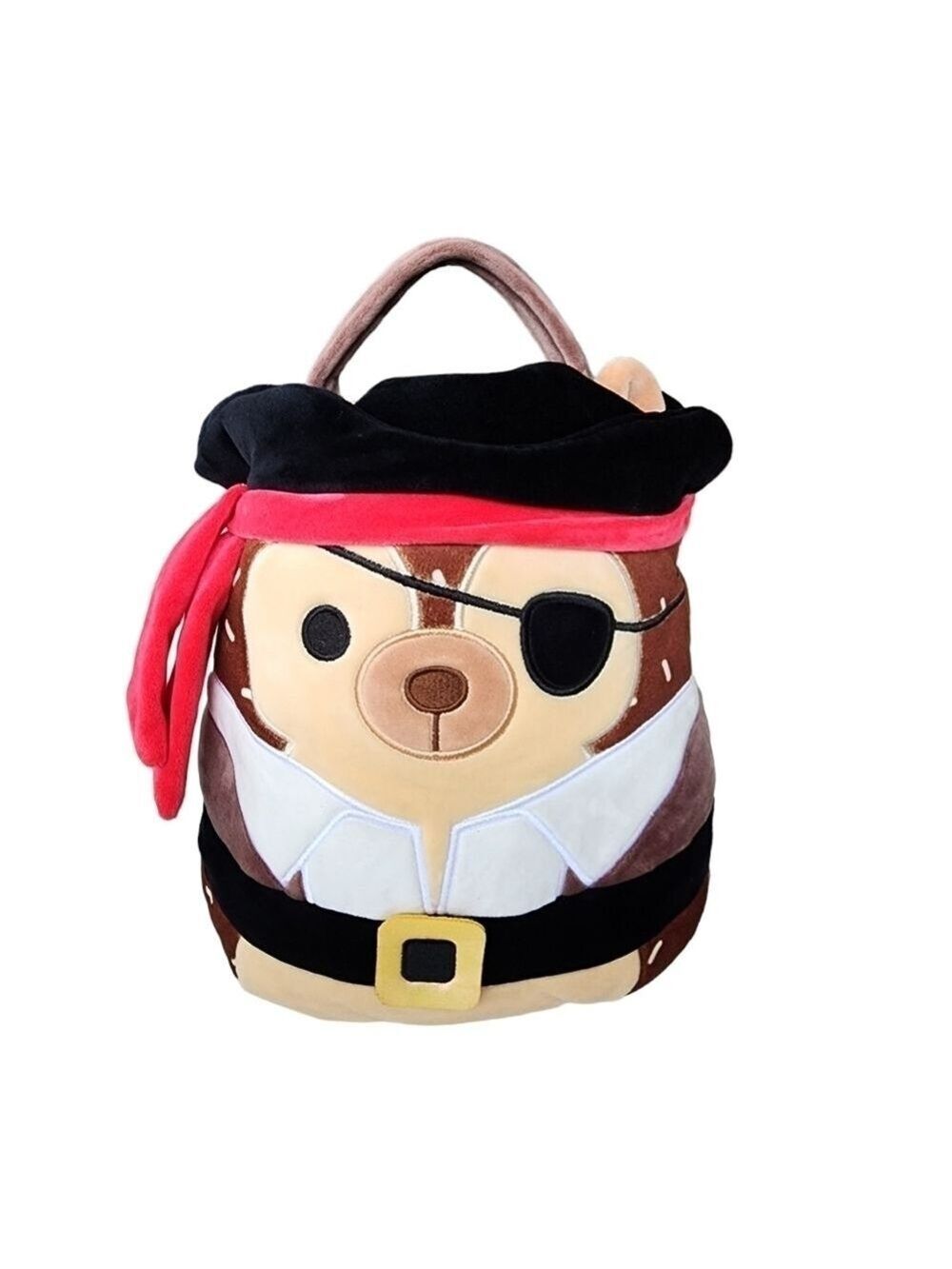 Squishmallows Halloween Squad Hans the Hedgehog Pirate trick Or Treat bag